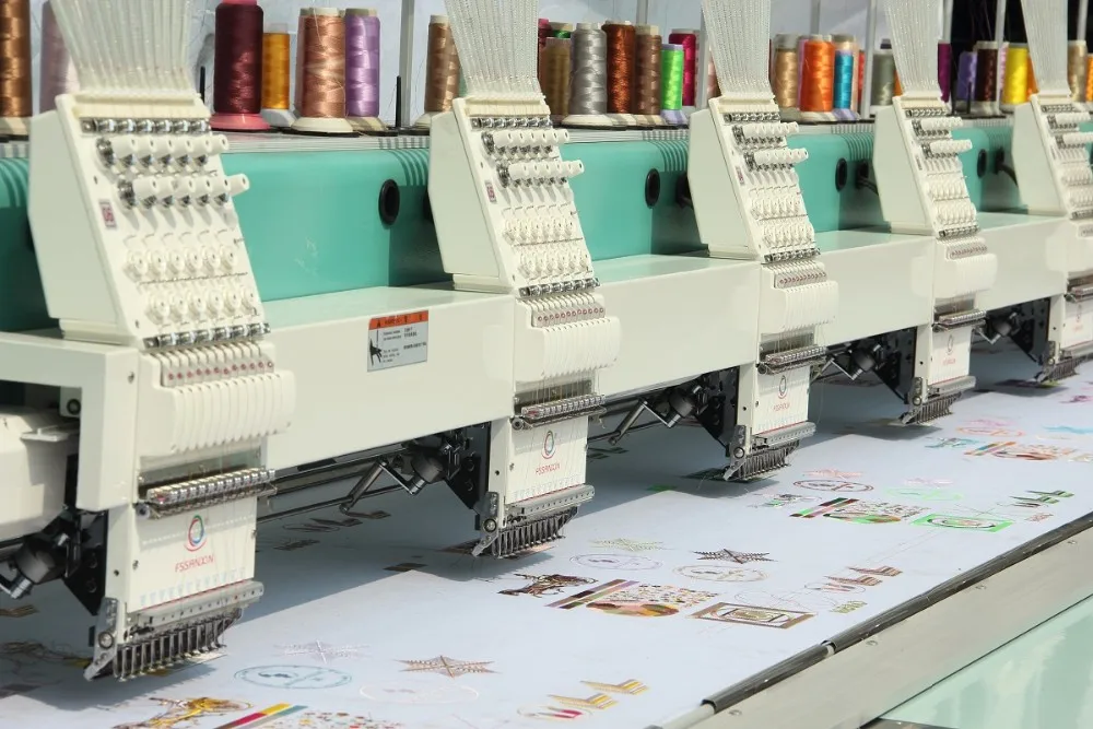 6 Head 12 Color Automatic Embroidery Machine With Prices For Sale - Buy ...