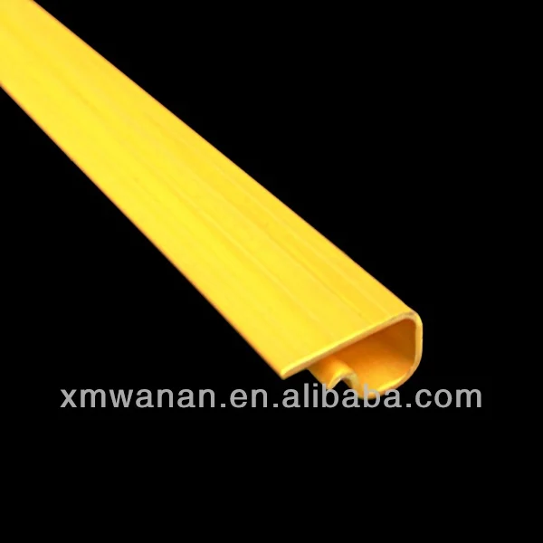 Yellow Plastic Pvc Shelf Edge Protector Buy Shelf Edge Protector,Shelf Edge Strip,Sharp Edge