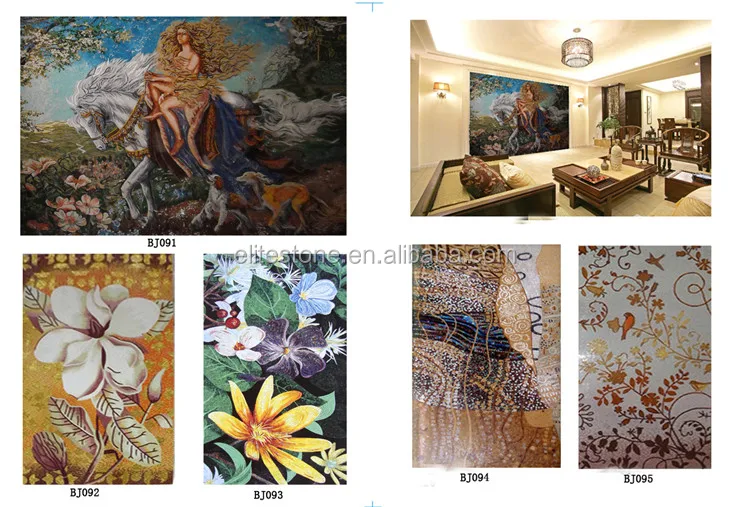 Art Mosaic,Flower Mosaic Art,Glass Mosaic Wall Art Murals (3).jpg