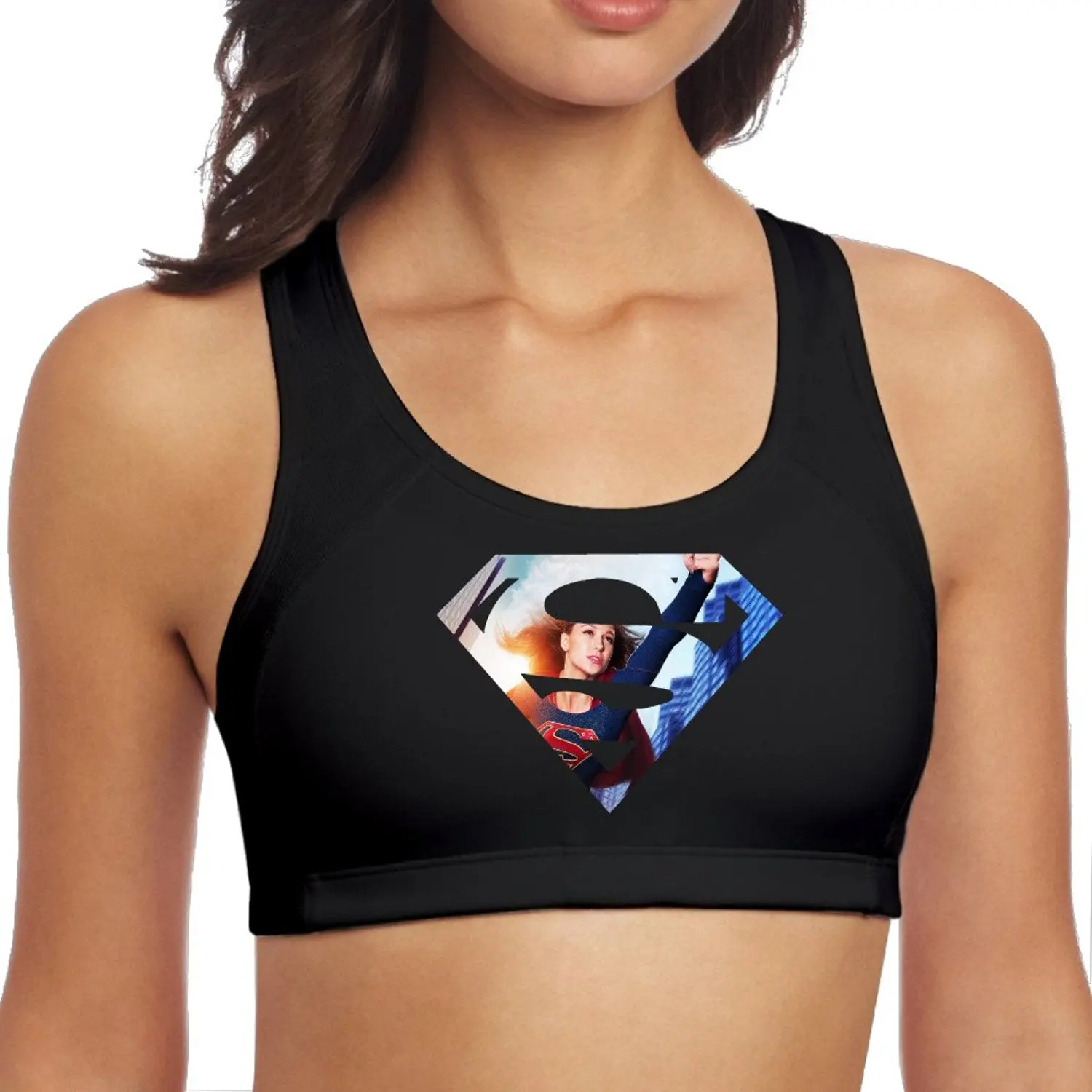supergirl sports bra
