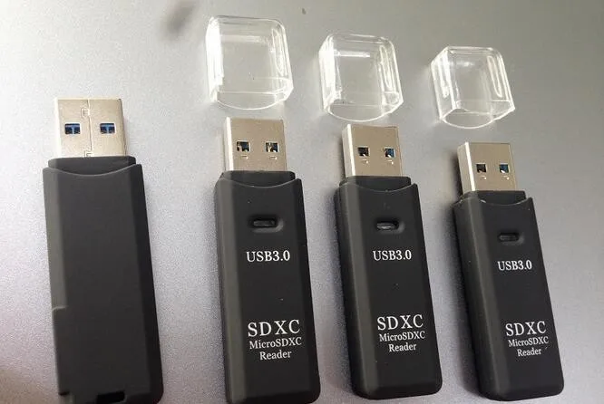 High quality mobile accessories Super- speed card reader writer usb 3.0 micro memory SD card reader for SD/SD HC/SDXC/MicroSD - ANKUX.COM
