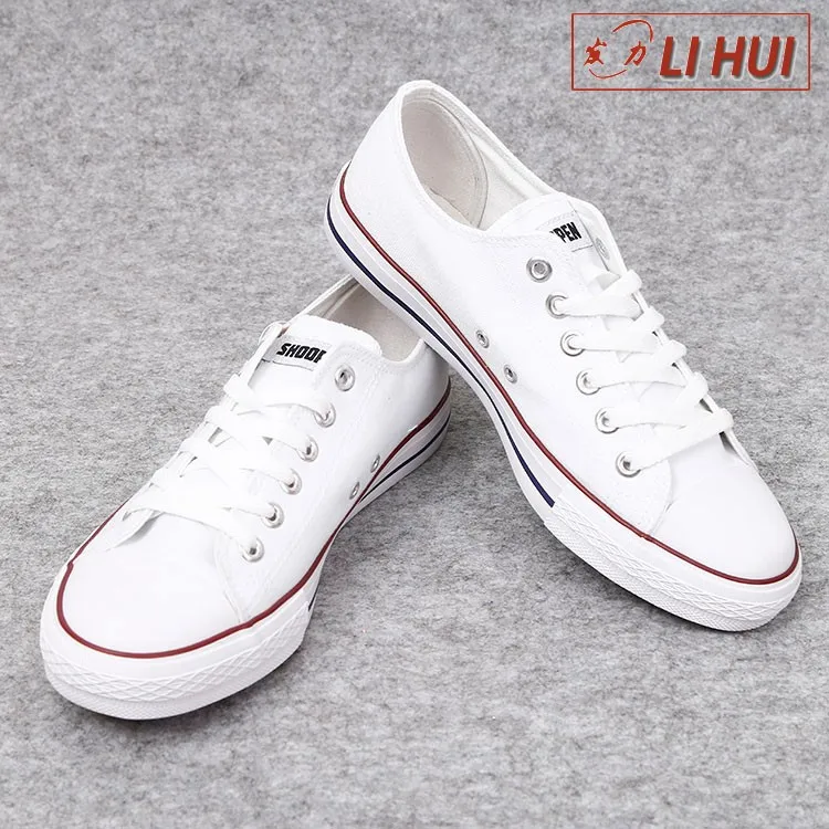 white canvas shoes mens style