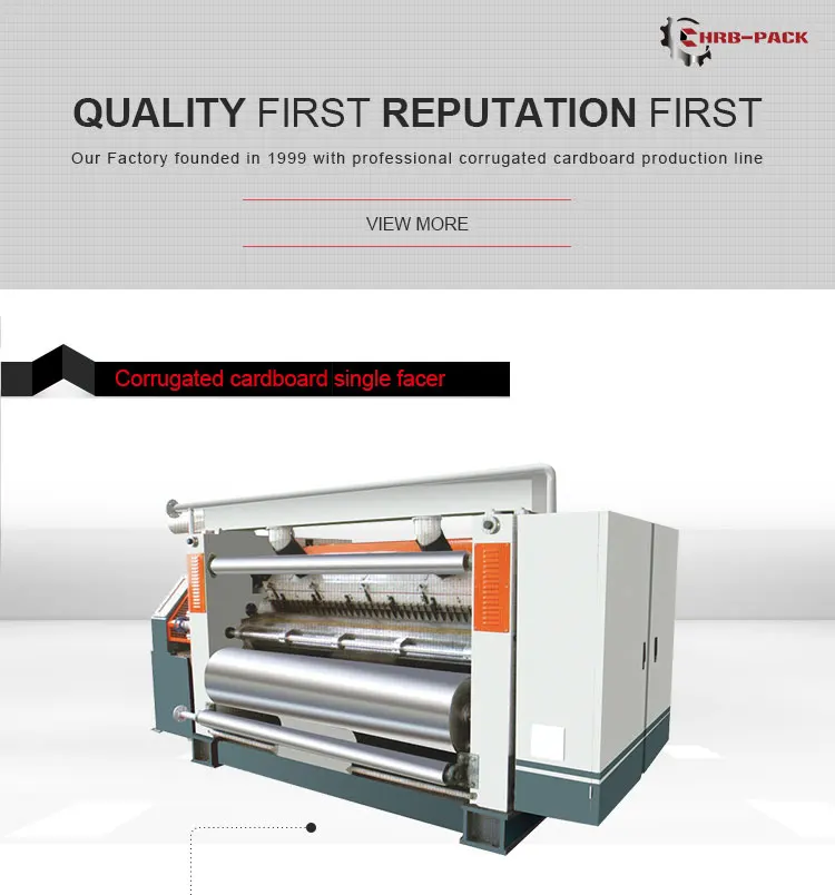 SF-320C Corrugation Single Facer Corrugated Carton Box Machine