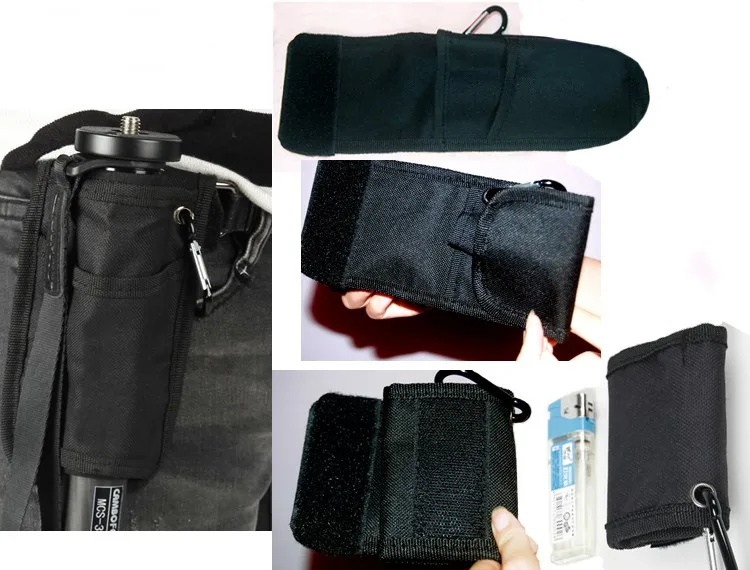 Professional Monopod Carrying Case Portable Waist Pouch Bag Carrying