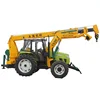 New products hydraulic tractor crane mounted post hole digger and erection power pole multifunctional machine