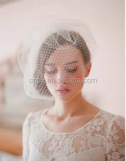 bridal net veil