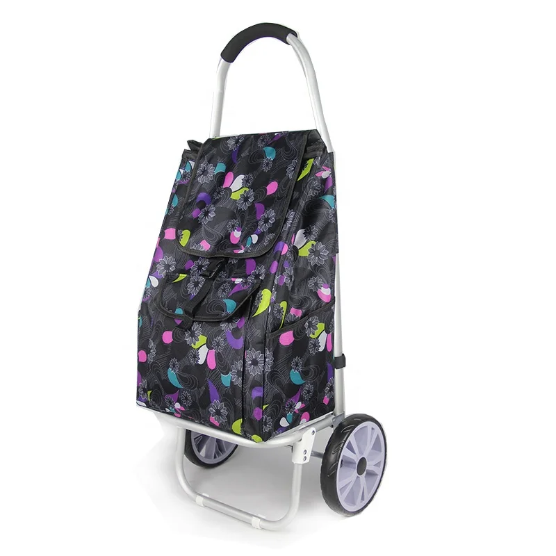 Small Shopping Bag With Wheels 