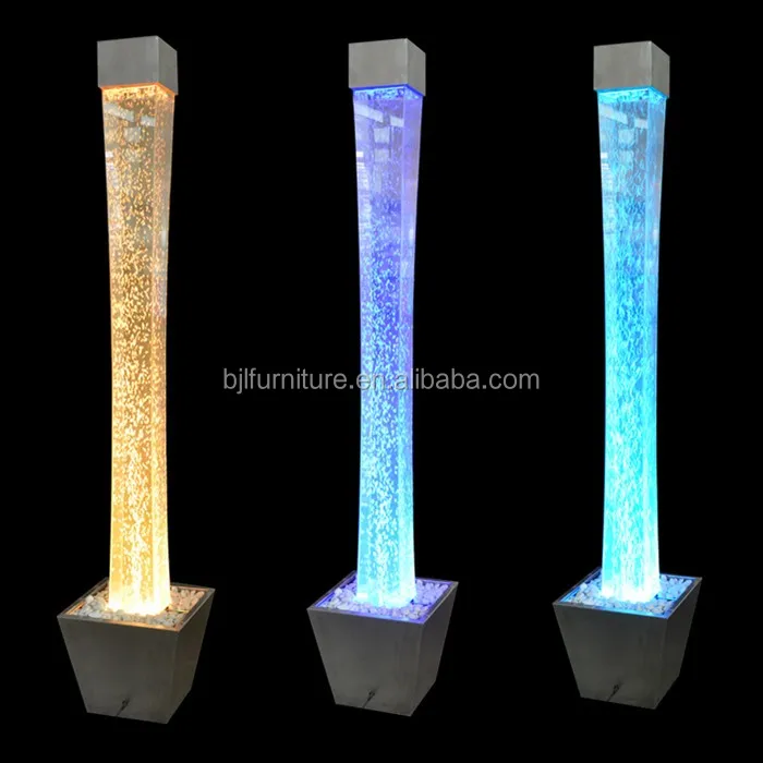 Pesta Pernikahan Led Bulat Tabung Akrilik Tuning Lampu Aquarium