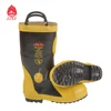 wholesale cheap fire safety boots Jiujiang City reliable quality rubber material OEM ODM customized fire resistant safety boots