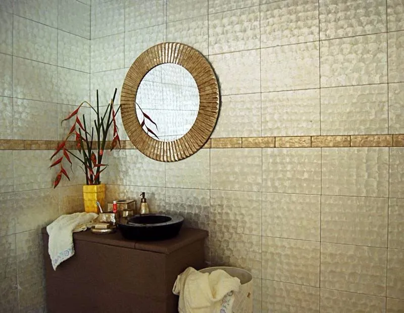 Natural Capiz Shell Tile Bathroom Wallpaper/ Mirror Frame Buy Shell