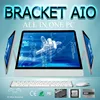 Wholesale drop shipping 24'' GTX 1070 full HD video all in one desktop pc with wireless keyboard for gaming cases I7-2670