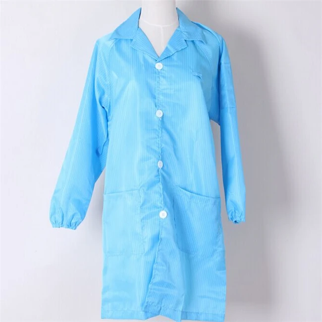 Esd Disposable Safety Clothing Anti Static Esd Smock For Cleanroom ...