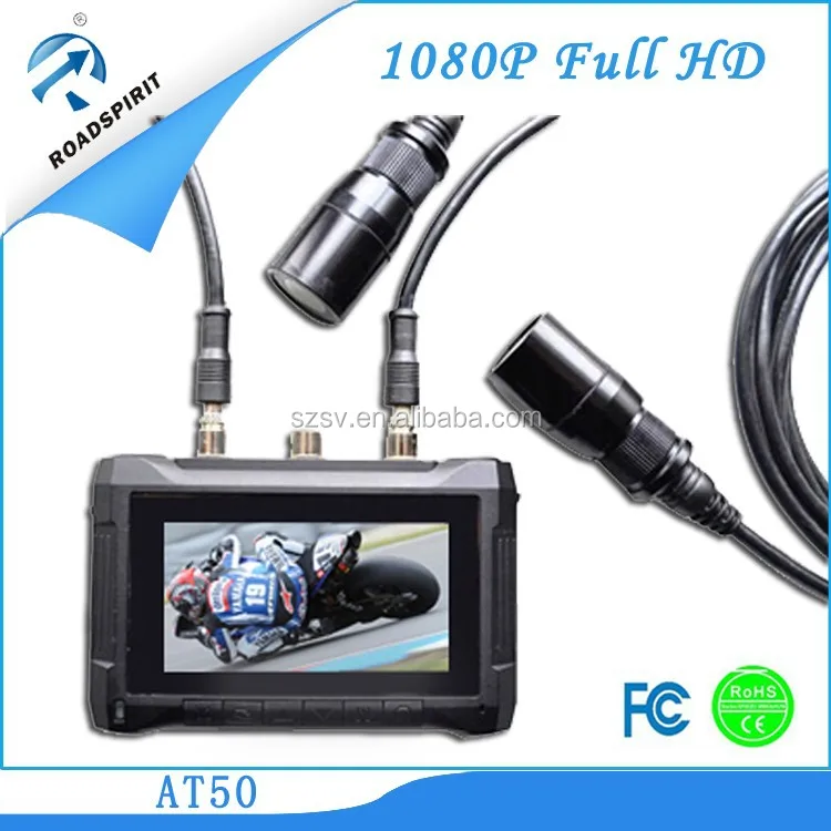 Two channel and two lens 2.7inch screen with GPS and G-sensor racing Car DVR camera