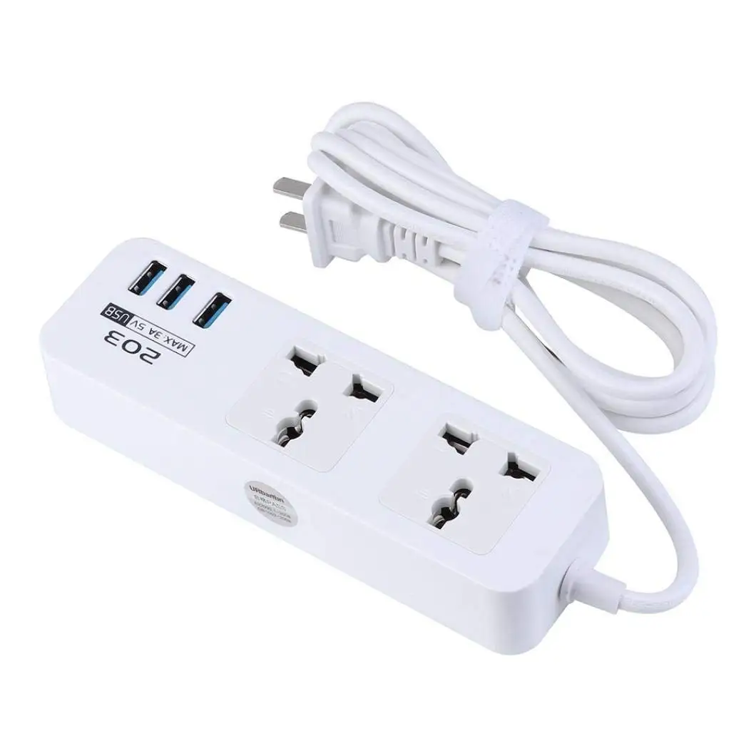 EcoStrip 1503E 2.0 Automatic Smart USB Energy Saving Surge Protector Power Strip 