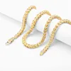 Hip Hop Chain Tennis Necklace Fancy Long Mens Gold Hip Hop Necklace Figaro Chain Necklace