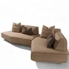 2018 Modern Movable Backrest Couch Living Room Fabric Sofa Set