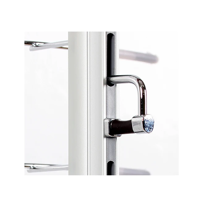 12 Pair Locking Aluminum Wall Optical Eyewear Display Rods Custom