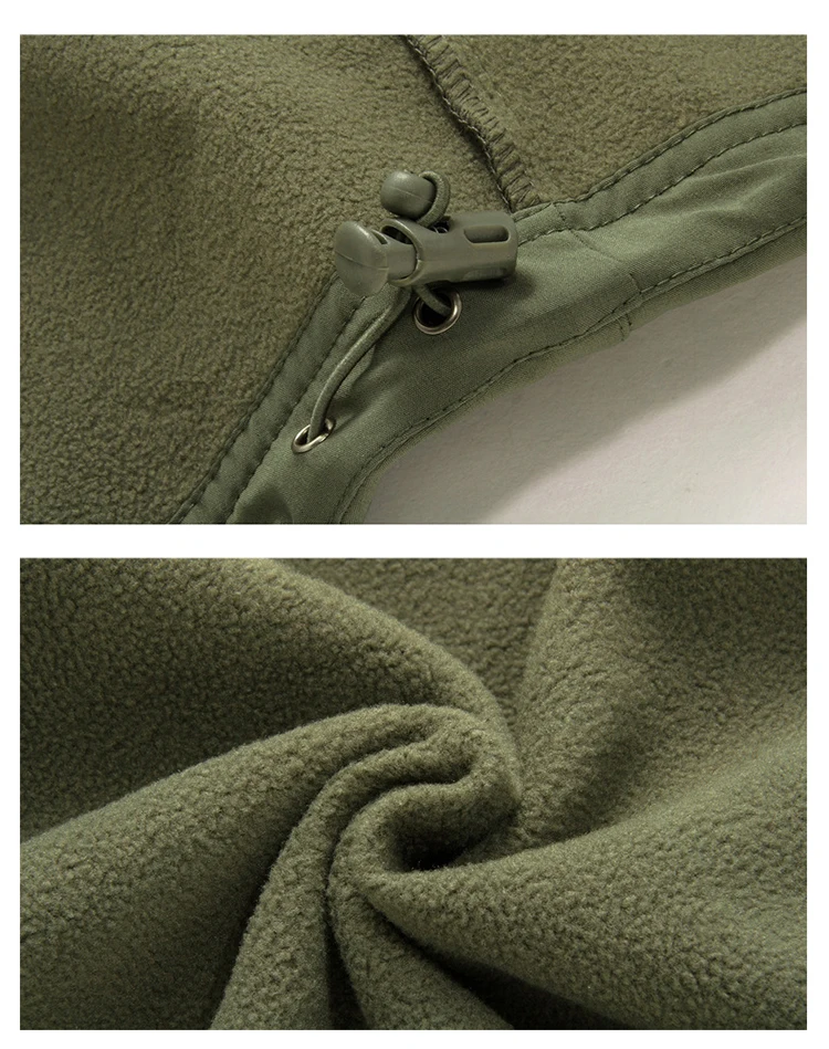 Men's Outdoor Tactical Softshell Hoody Winter Jacket Coat Uniform Waterproof Membrane Bonded outwear_voghion.com