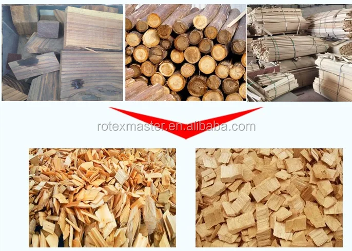 Agri forest wood chipper / wood chips making shredder/ wood chipper