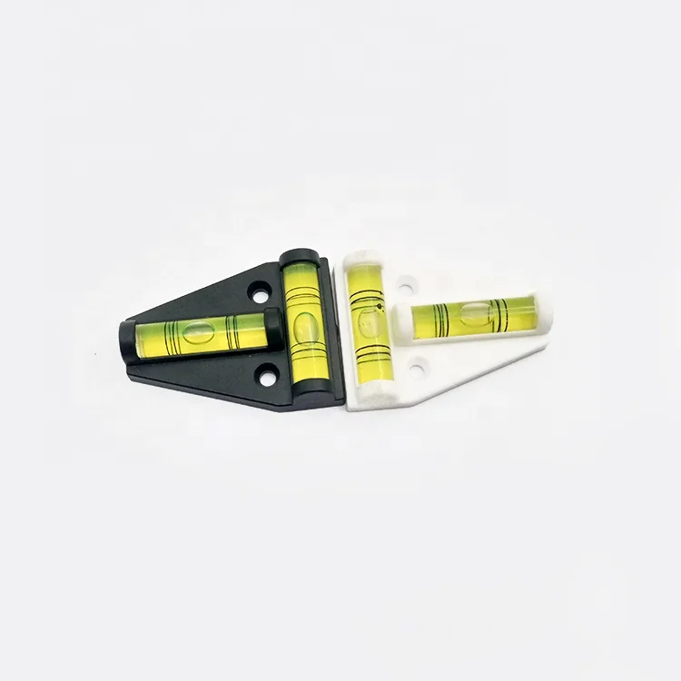 Triangular Mini spirit level T type Level bubble vials Photo Frame Level Size