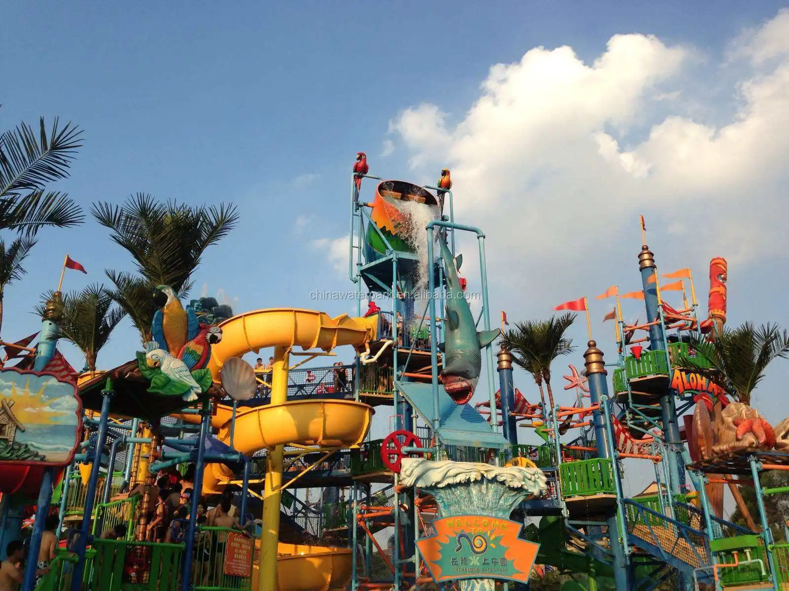 Water Park Games,Water Park Aqua Town,Splash Town For Children - Buy ...