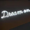 Custom Acrylic Hanging Outdoor Sign Board Led Neon Sign