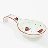 Kitchen Utensil rests cooking tools Customize Ceramic soup decorative spoon rest holder