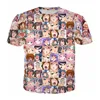 High quality custom t shirt anime