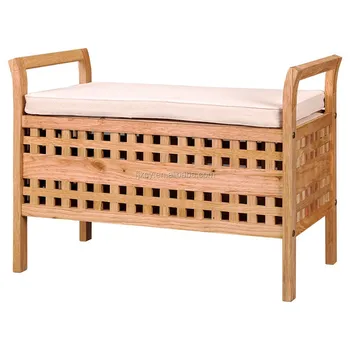 Lidl Solid Wood Bathroom Storage Bench With Removeable Canvas Lidl Solid Wood Bathroom Storage Bench