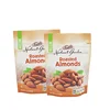 Wholesale Resealable Ziplock Laminated Stand Up Plastic Pouch Bottom Gusset Nuts Packaging Zipper Bag