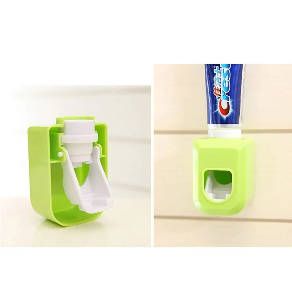 Amapower Wall Adhesive Multi-Function Machine Automatic Bathroom Household Toothbrush Holder Toothpaste Squeezer