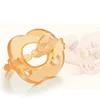 Custom Design FDA Approved Transparent BPA Free Soft Infant Silicone Baby Pacifier Teething Toys