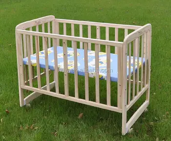 pine wood crib