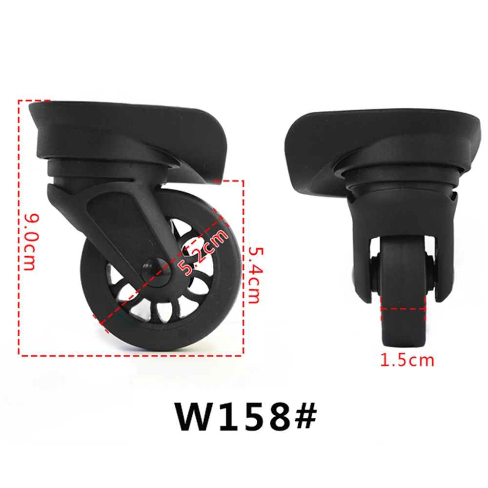 Replacement Suitcase Wheels Parts Accessories Universal Luggage Wheels