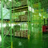 Multi-layer iron cold storage racking system