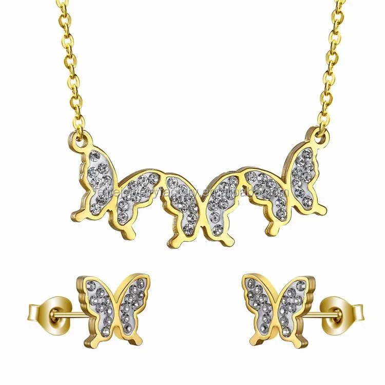 Elite Jewelry Set Stainless Steel Fashion Jewelry 2016 Dubai Jewelry