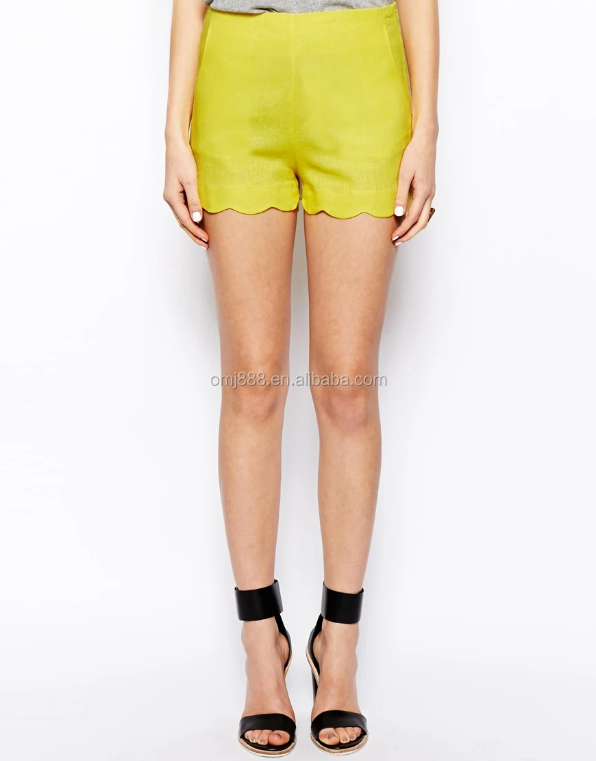 pantaloncini lino donna