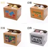 Merry Christmas Gifts Birthday Gifts Door Gifts Plastic Electronic Panda/Cat/Monkey shape piggy bank