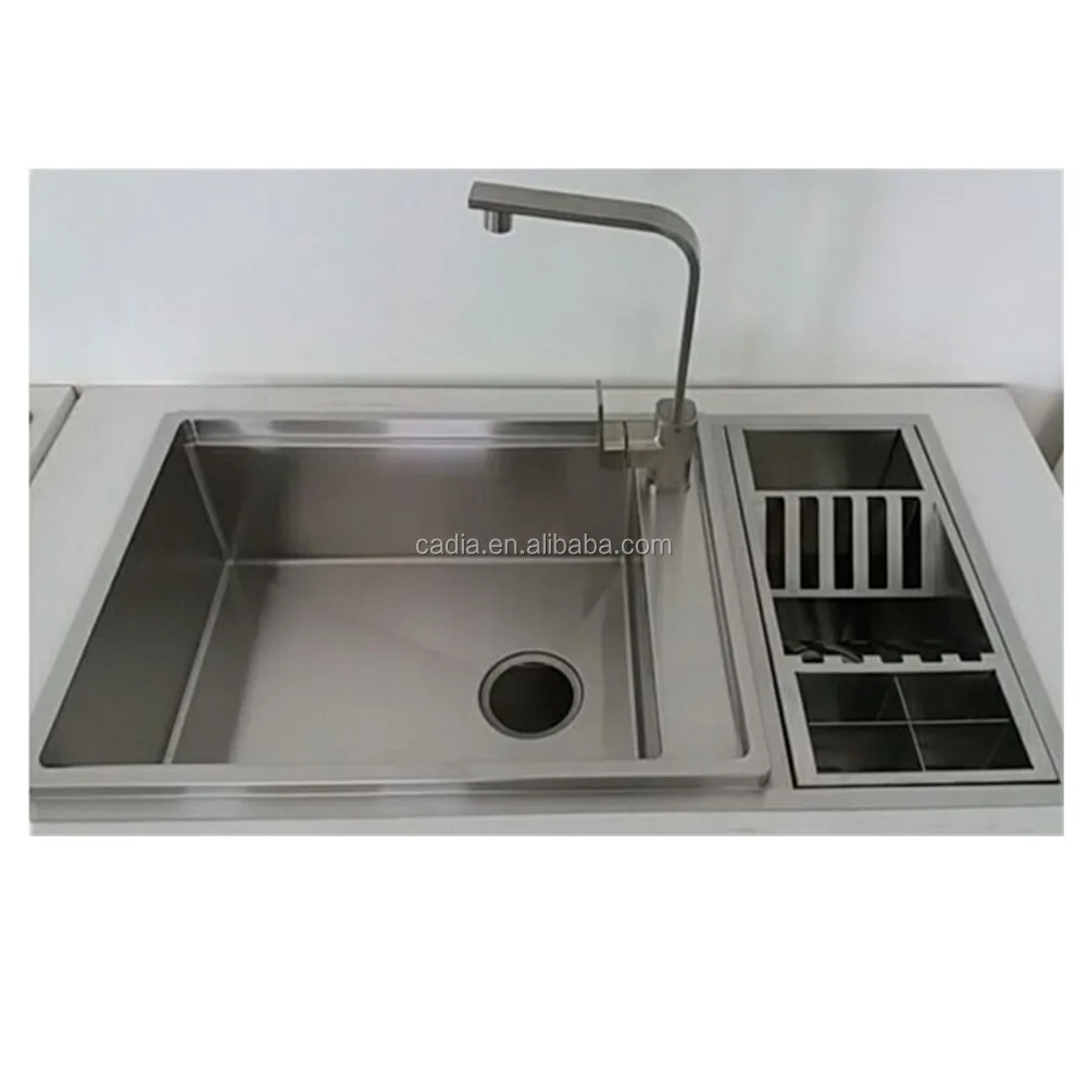 
Custom size 18gauge kitchen stainless steel muntifaction modern sink 