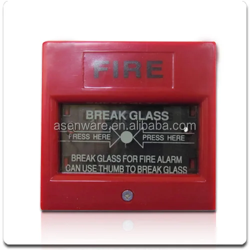 Irreducible Type Break Glass Fire Alarm Manual Call Point
