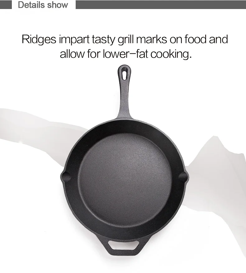 Wholesale Non Stick Cast Iron Skillet Pre Seasoned Frying Pan Buy