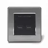 SRAN Brushed stainless steel single plate frame 5V 2.1A function mobile phone chargers usb socket