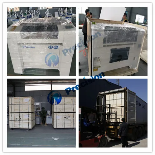 Jinan PRECISION CNC CO2 Laser Cutting and Engraving Machine