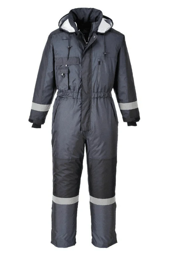 Winter Padded Waterproof Insulated Safety Overalls Working Coverall ...