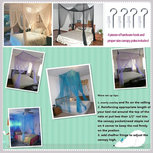 White 4 Poster Bed Canopy Functional Mosquito Netting With White 4 Poster Bed Canopy Functional Mosquito Netting With Pole For Crib Twin