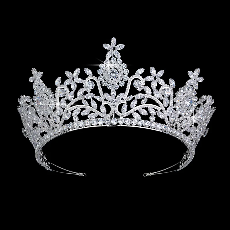 Echsio Launches Bride Tiaras Crowns Shiny Listing Aaa Rhinestone Female ...