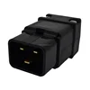 IEC mains lead C20 computer male plug