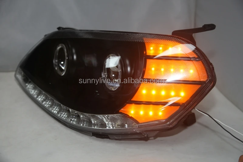 For TOYOTA MARK II GX110 led headlight Black Housing Housing2003-2007