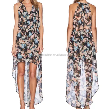 Fiori Chiffon Di Disegni Corto Abiti Stampato E Zrw6zpq Davanti A Ultimi FcJTl1K