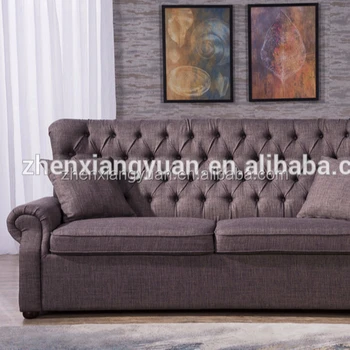2019 Chesterfield 2 Seater Sofa Settee Old English High Back Clic Fabric Royal Furniture Scroll Arm Wooden